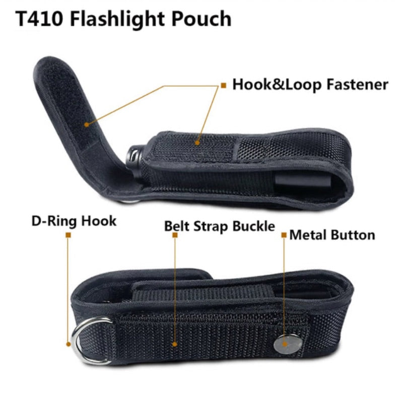 Compact Tactical Torch/Flashlight Holster