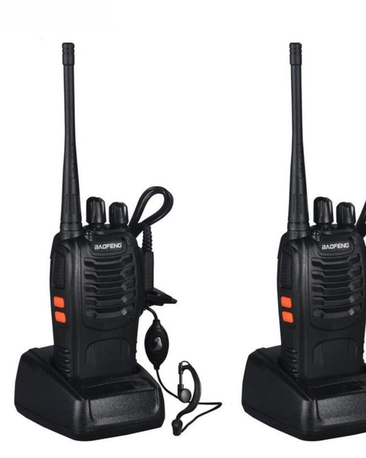 Baofeng BF-888S 2 PCS VHF/UHF portable FM Transceiver Rechargeable 2-Way Radio