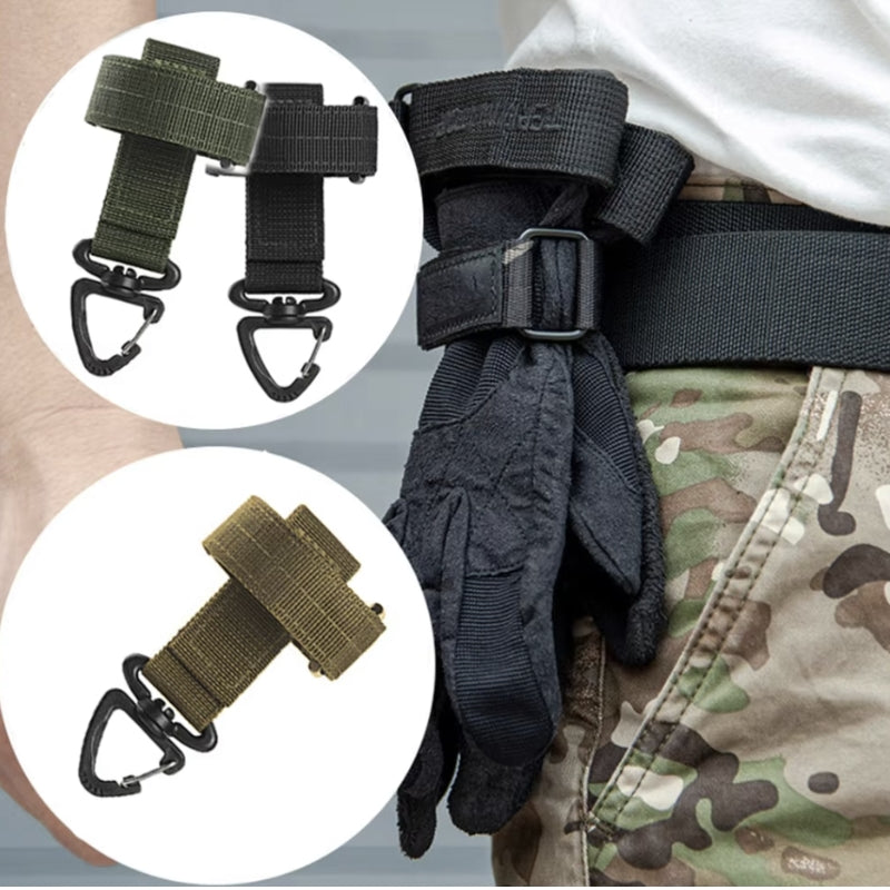 Security Glove Clip Holder – Belt-Mounted Glove Retention Strap