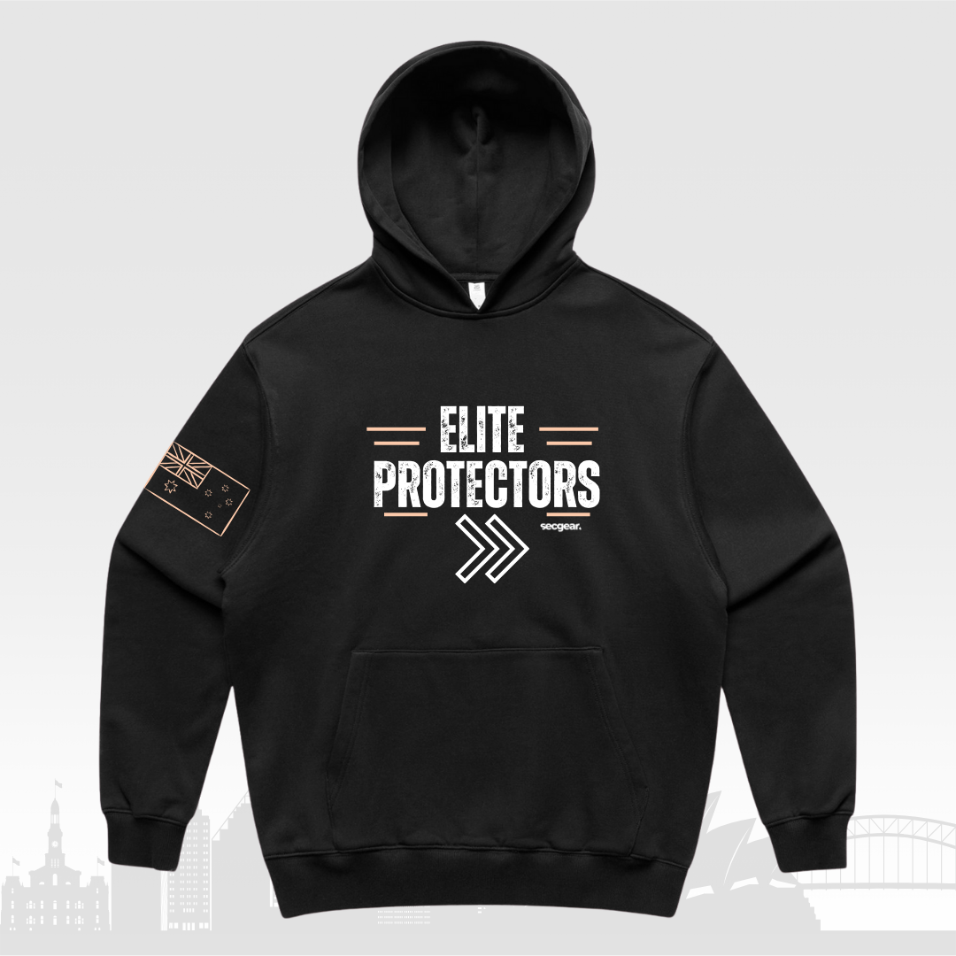 Elite Protectors Black Hoodie - Protectors Division SPECIAL RELEASE