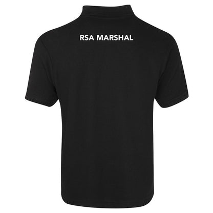 RSA Marshal Black Polo