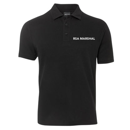 RSA Marshal Black Polo