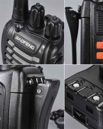 Baofeng BF-888S 2 PCS VHF/UHF portable FM Transceiver Rechargeable 2-Way Radio