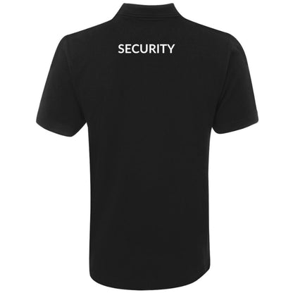 Black Security Guard Polo