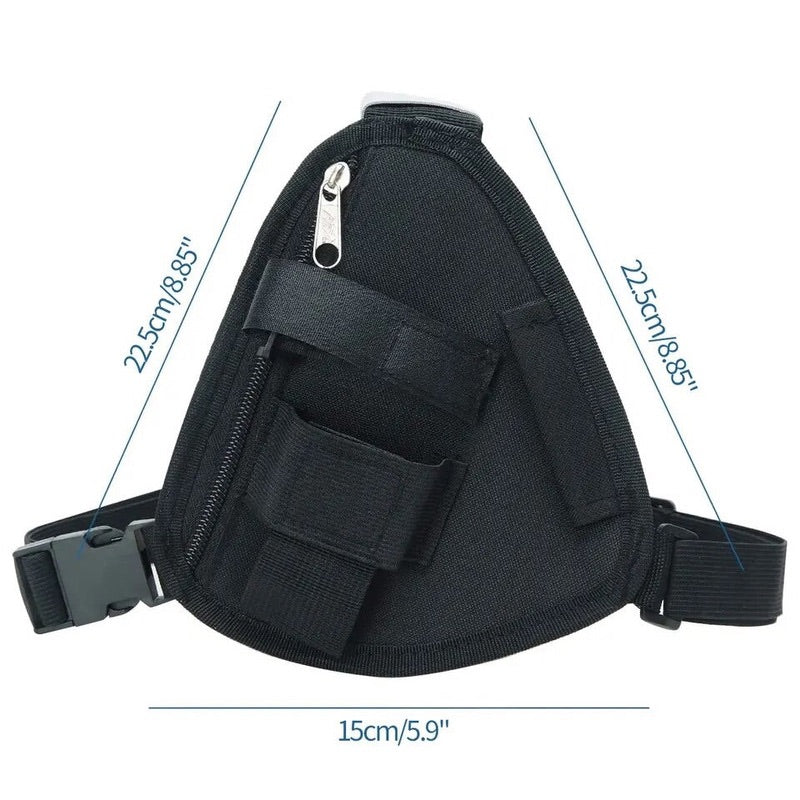 Triangle Radio Shoulder Harness Holster