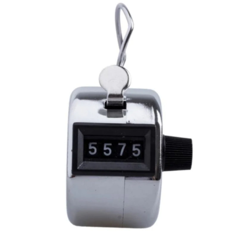 Headcount Clicker Chrome Handheld Clicker Counter – Secgear