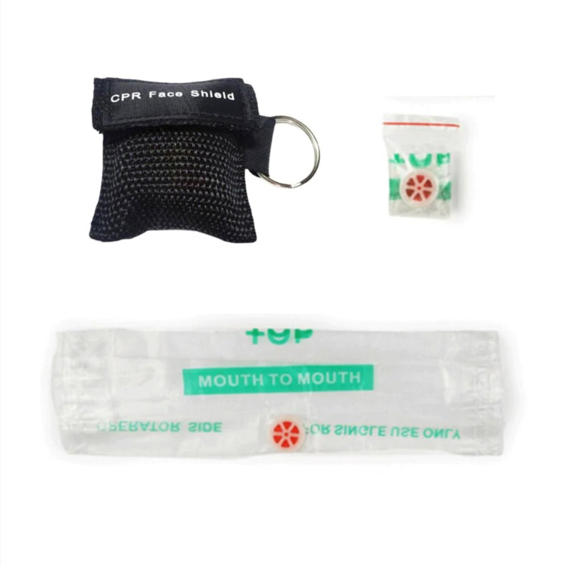 CPR Face Shield Keychain Kit - First Aid