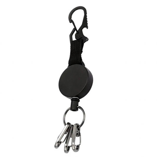 Retractable Keychain with Bottle Opener