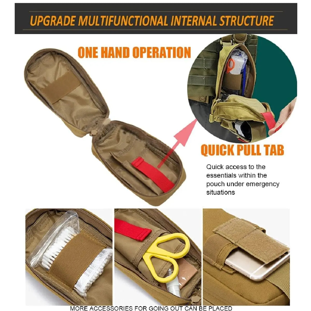 Tactical EMT First Aid Pouch Kit **Partner Product**