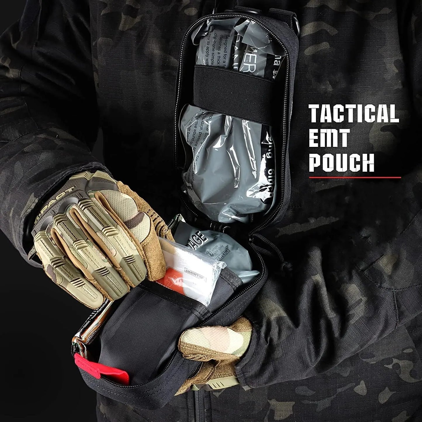 Tactical EMT First Aid Pouch Kit **Partner Product**