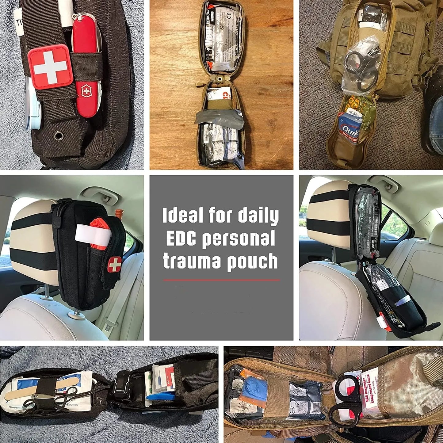 Tactical EMT First Aid Pouch Kit **Partner Product**