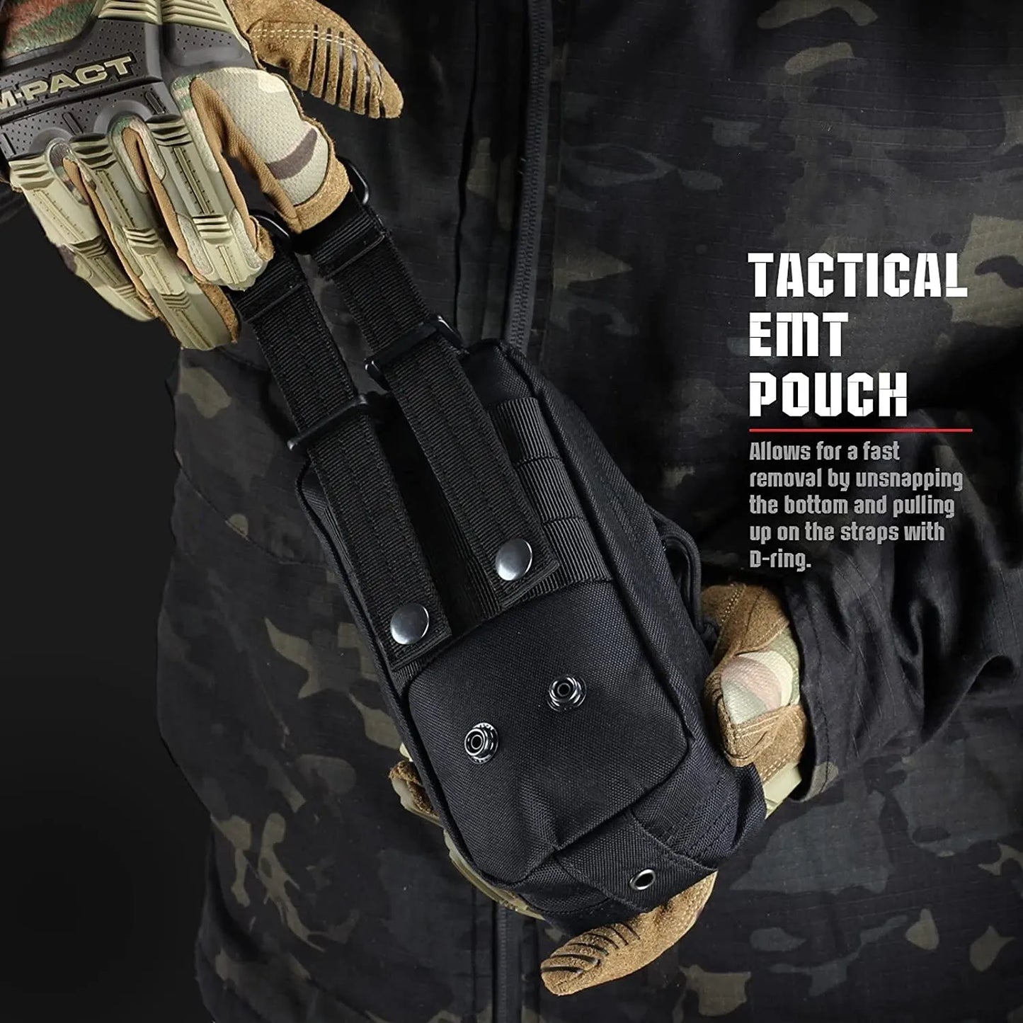 Tactical EMT First Aid Pouch Kit **Partner Product**