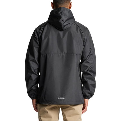 Secgear Black Windbreaker