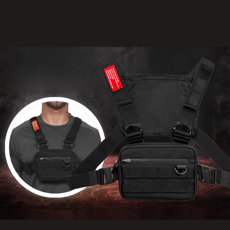 Tactical Chest Bag - Black